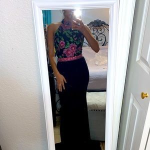 Jovani new rhinestone rose gown!
